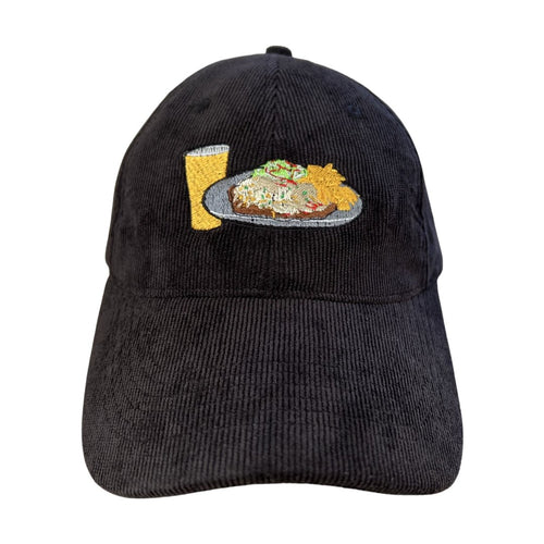 Parmi & Beer - Black Corduroy Hat - Dadi Cools