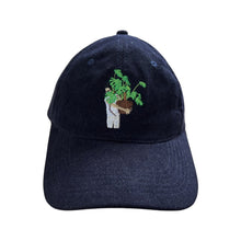 Load image into Gallery viewer, Plant Mumma - Dark Blue Corduroy Hat - Dadi Cools
