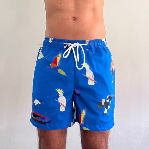 PRE-SALE: Birds of a Feather - Swim Shorts - Dadi Cools
