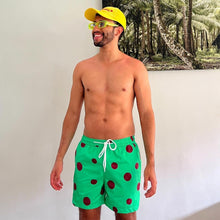 Load image into Gallery viewer, PRE-SALE: Bowled - Cricket Swim Shorts - Dadi Cools
