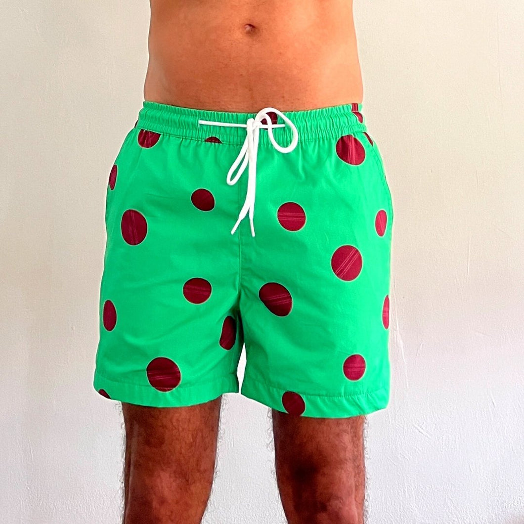 PRE-SALE: Bowled - Cricket Swim Shorts - Dadi Cools