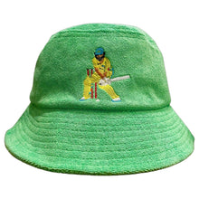 Load image into Gallery viewer, Reverse sweep - Green Terry Bucket Hat - Dadi Cools
