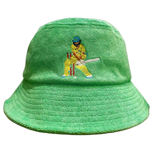 Reverse sweep - Green Terry Bucket Hat - Dadi Cools