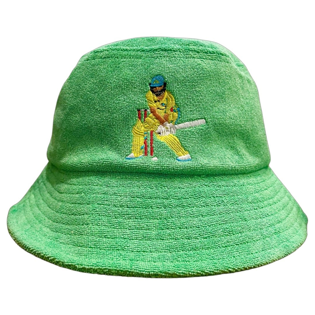 Reverse sweep - Green Terry Bucket Hat - Dadi Cools