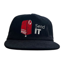 Load image into Gallery viewer, Send it - Black corduroy hat - Dadi Cools
