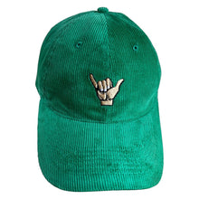 Load image into Gallery viewer, Shuckas Bruh - Green Corduroy Hat - Dadi Cools
