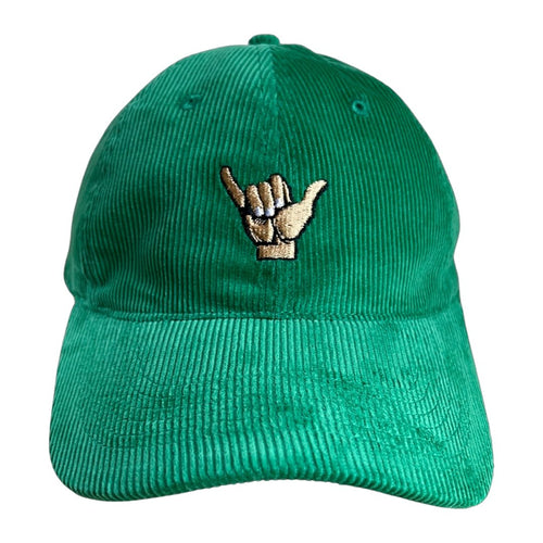 Shuckas Bruh - Green Corduroy Hat - Dadi Cools